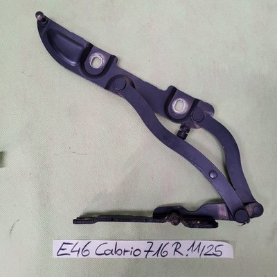 BMW E46 Cabrio Heckdeckel Scharnier Gelenk Heckklappe Kofferraum 8222716 RECHTS – Bild 1