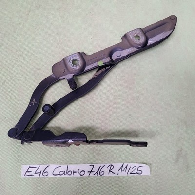 BMW E46 Cabrio Heckdeckel Scharnier Gelenk Heckklappe Kofferraum 8222716 RECHTS – Bild 2