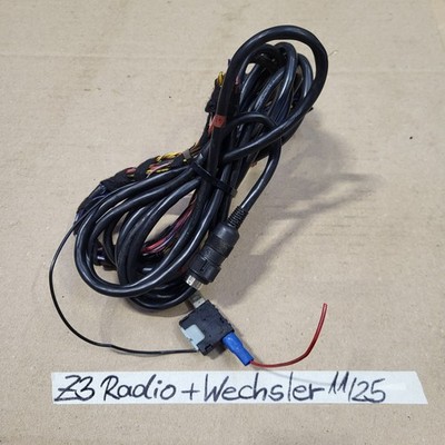BMW Z3 Roadster Audio Kabelbaum Radio Adapter + CD Wechsler Kabel 1388889