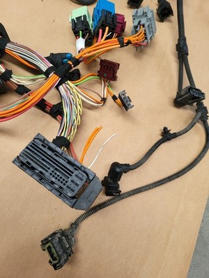 original BMW Z4 E85 N46 Motor Kabelbaum 7552377 Motor Getriebe Modul Kabel