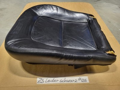 BMW Z3 Roadster Fahrer Sitz Kissen Polster + Bezug Leder schwarz OHNE Heizung – Bild 5