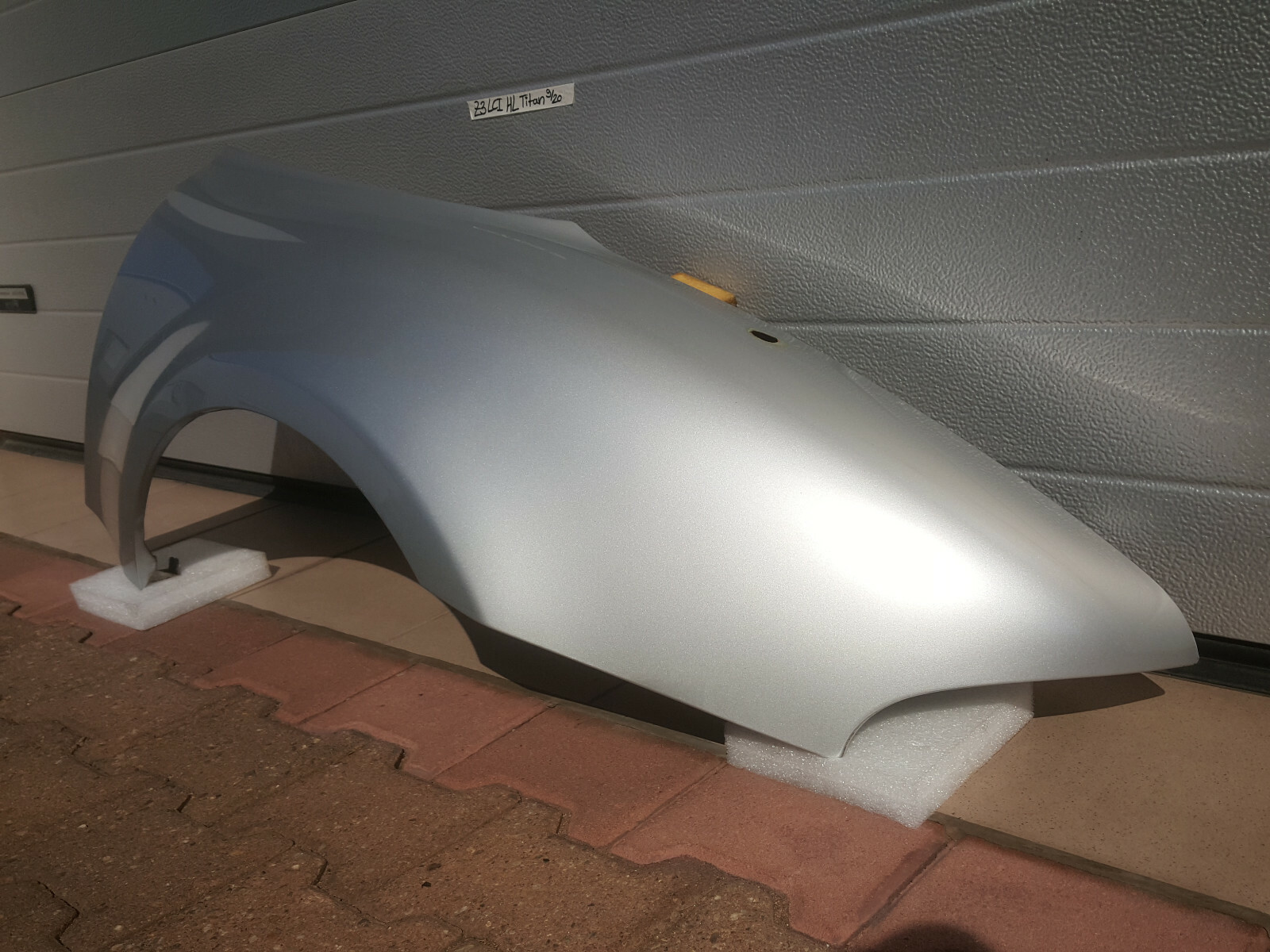 BMW Z3 Roadster Kotflügel HINTEN LINKS  Seitenwand breit Titan Silber ABHOLUNG