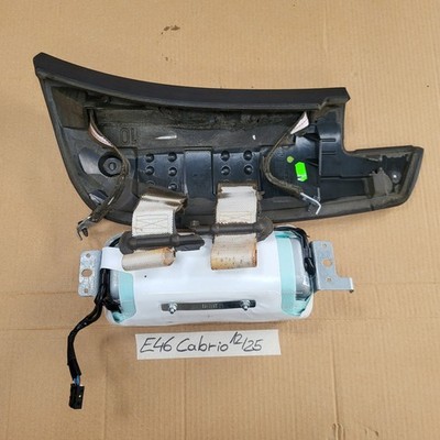 BMW E46 Cabrio Beifahrer-Airbag-Modul eingebaut mit Armaturenbrett Verkleidung – Bild 7