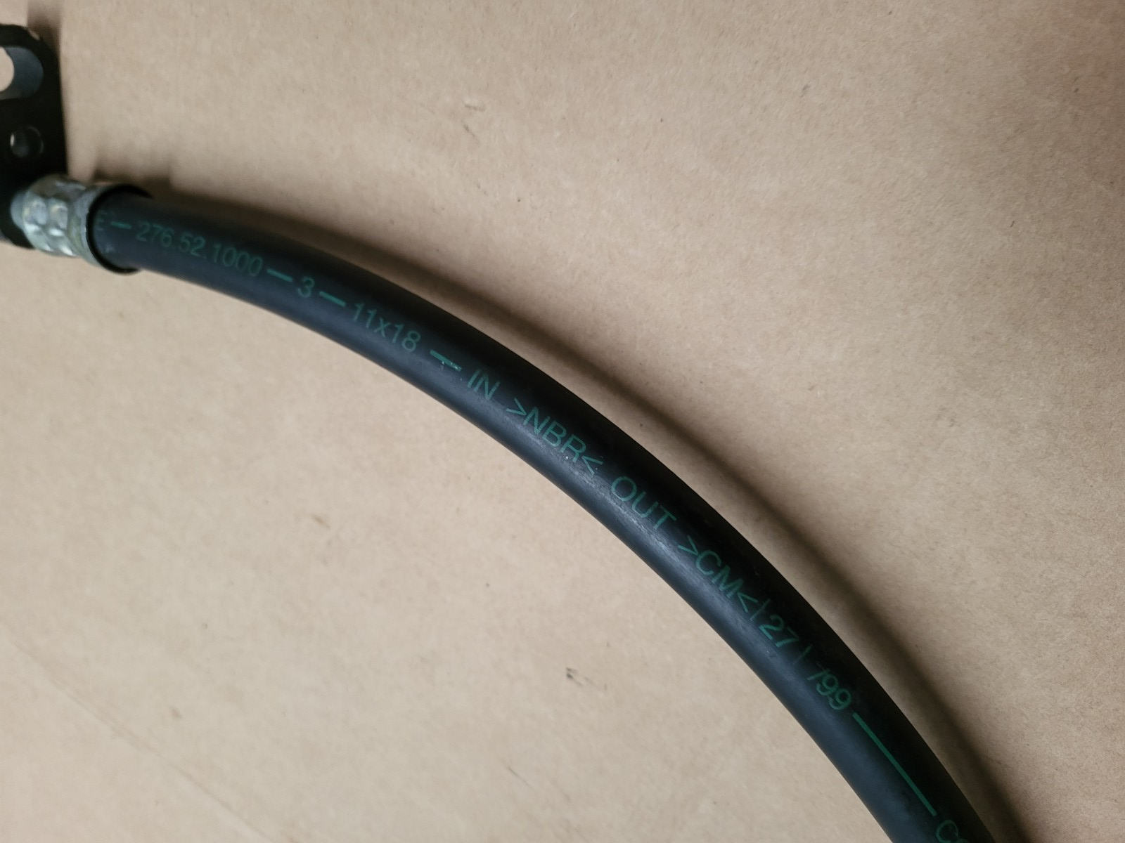 BMW E39 Hydro Lenkung Rücklauf Leitung 1095079 Hydraulik Lenköl Rücklaufschlauch – Bild 5