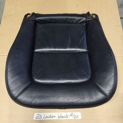 BMW Z3 Roadster Fahrer Sitz Kissen +  Polster + Bezug Leder schwarz LINKS – Bild 1