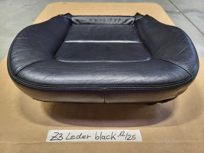 BMW Z3 Roadster Fahrer Sitz Kissen +  Polster + Bezug Leder schwarz LINKS – Bild 2