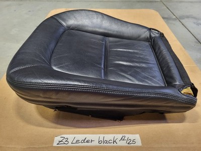 BMW Z3 Roadster Fahrer Sitz Kissen +  Polster + Bezug Leder schwarz LINKS – Bild 3