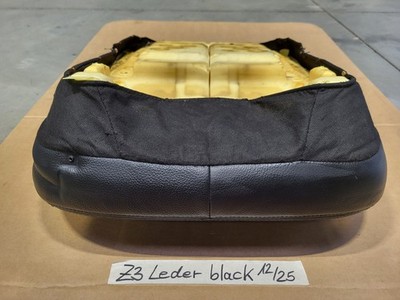 BMW Z3 Roadster Fahrer Sitz Kissen +  Polster + Bezug Leder schwarz LINKS – Bild 7