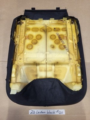 BMW Z3 Roadster Fahrer Sitz Kissen +  Polster + Bezug Leder schwarz LINKS – Bild 8