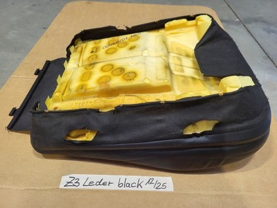 BMW Z3 Roadster Fahrer Sitz Kissen +  Polster + Bezug Leder schwarz LINKS – Bild 9