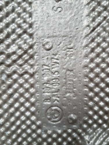 BMW E46  Hitzeblech Hitze Schutz Wärmeisolierung Kardan Tunnel 8193807 – Bild 2