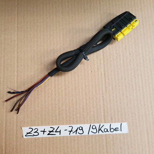 BMW Z4 E85 E86 E60 E63 E46 Z3 Sitz Stecker 9 Kabel + Abdeckkappe 8369719  – Bild 2