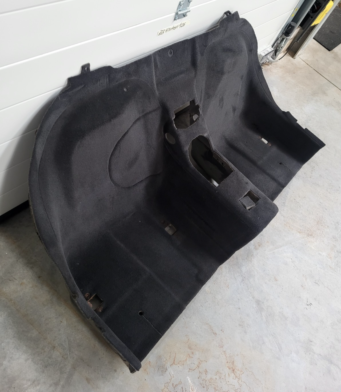 original BMW Z3 Roadster Coupe Fußraum Teppich Boden Verkleidung HINTEN – Bild 2