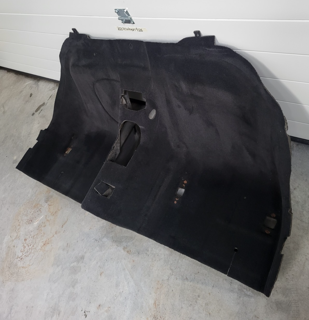 original BMW Z3 Roadster Coupe Fußraum Teppich Boden Verkleidung HINTEN – Bild 3