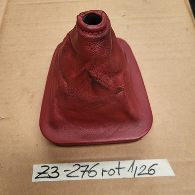 BMW Z3 Roadster + Coupe Schaltsack Leder Abdeckung für Schalthebel 1222276 Rot – Bild 2