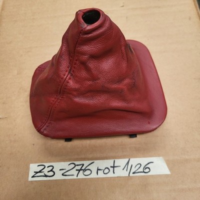 BMW Z3 Roadster + Coupe Schaltsack Leder Abdeckung für Schalthebel 1222276 Rot – Bild 3