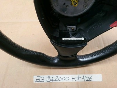 BMW Z3 M Lenkrad Leder Lenker M Sportlenkrad 2228230 rot  Fahrer-Airbag-Modul – Bild 12