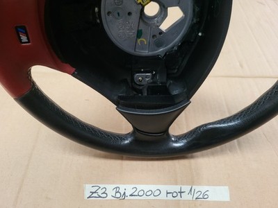 BMW Z3 M Lenkrad Leder Lenker M Sportlenkrad 2228230 rot  Fahrer-Airbag-Modul – Bild 13