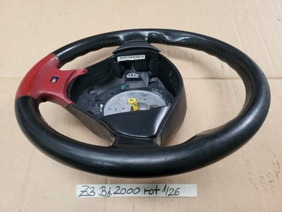 BMW Z3 M Lenkrad Leder Lenker M Sportlenkrad 2228230 rot  Fahrer-Airbag-Modul – Bild 10