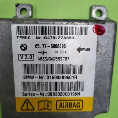 BMW Z3 Roadster Facelift Steuergerät Seiten Airbag Sensor Tür AB Modul 6908896  – Bild 2