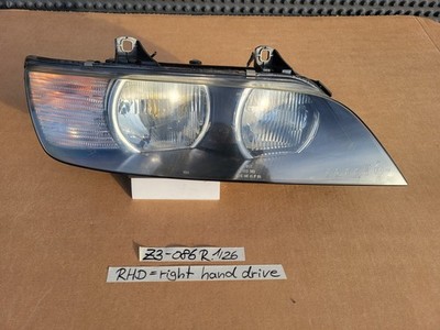 original BMW Z3 english Front Scheinwerfer RECHTS Blinker weiß RHD 8381086 Chrom – Bild 1
