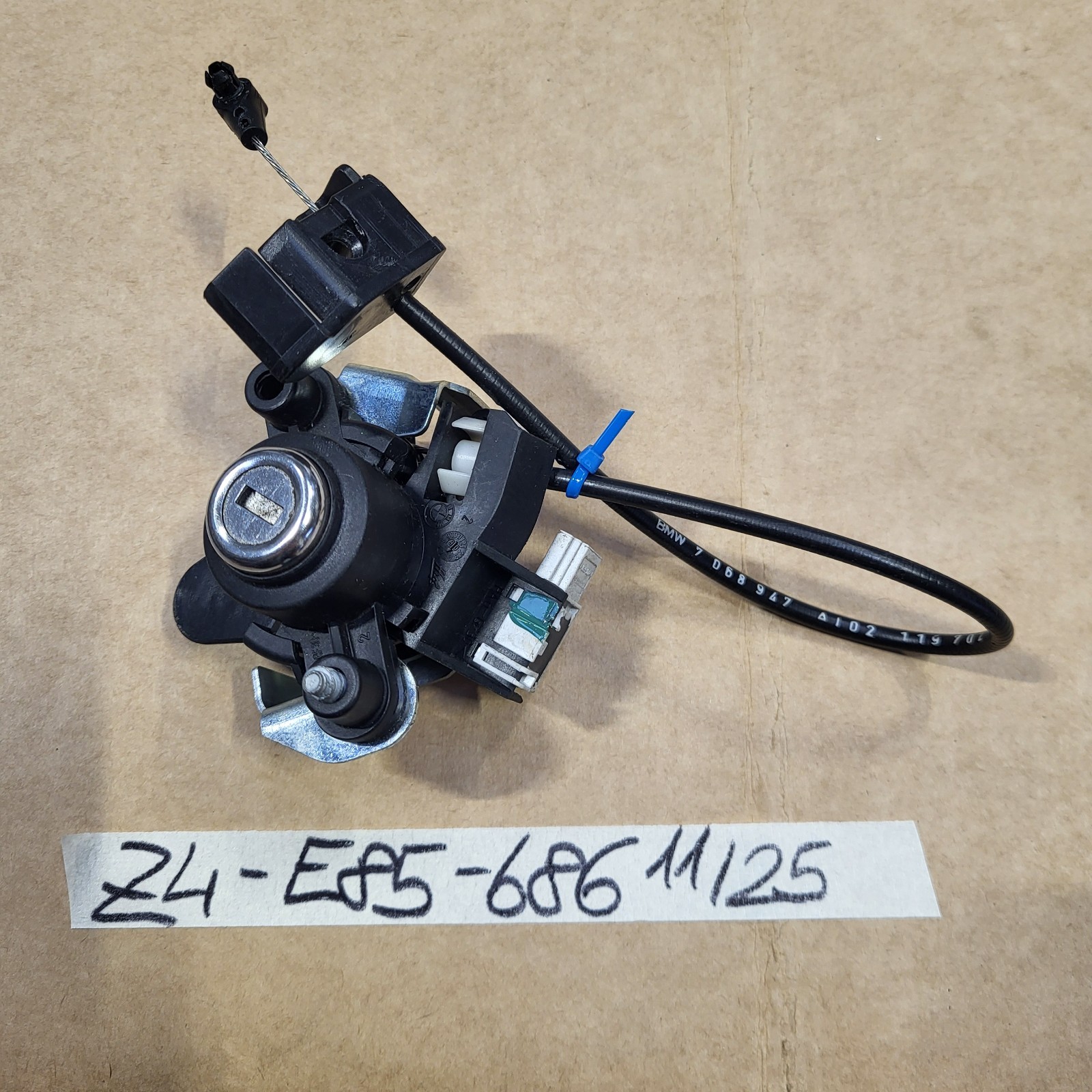 BMW Z4 E85 Schließung Zündschloss Tür Schloss  Zylinder Kofferraum Schloss – Bild 2