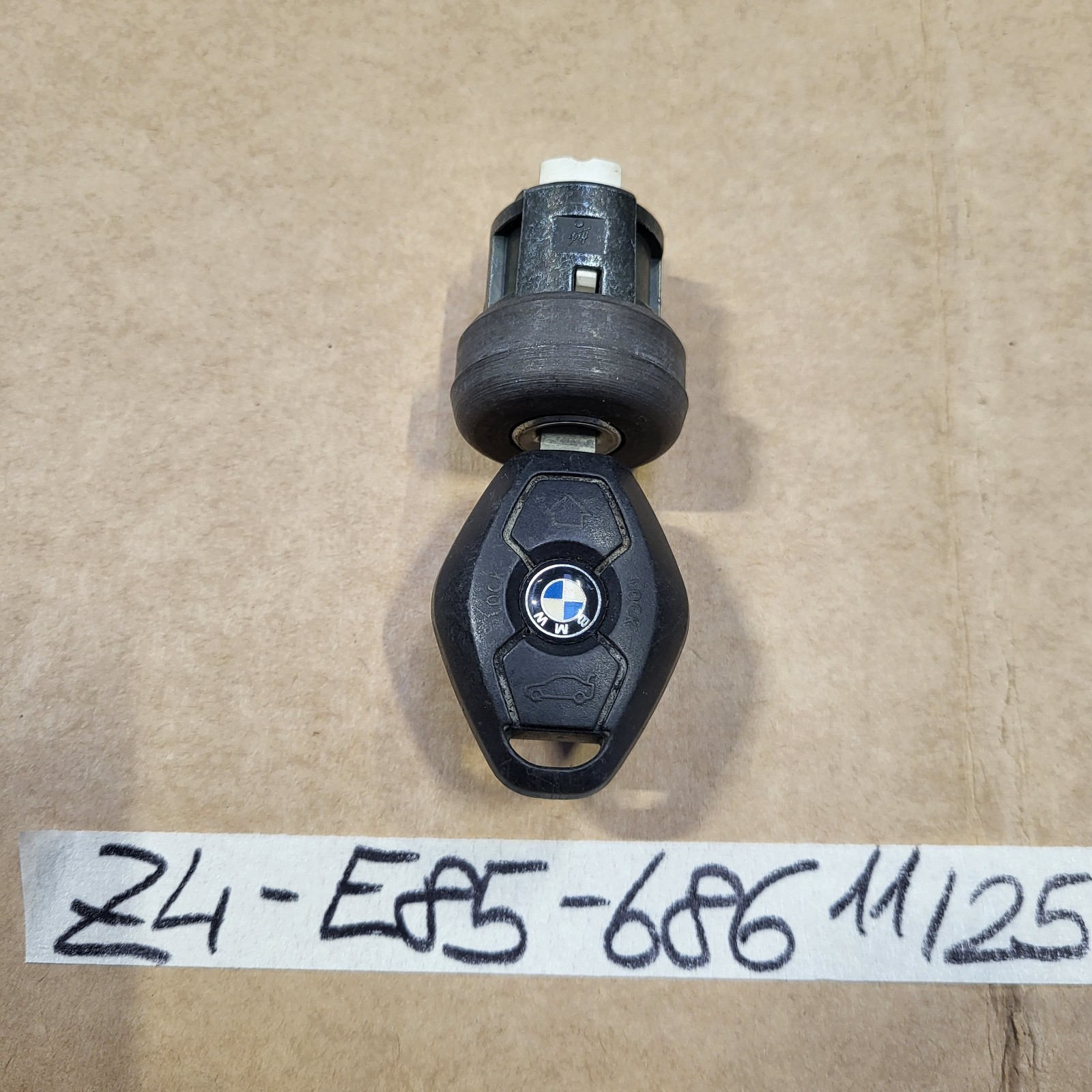 BMW Z4 E85 Schließung Zündschloss Tür Schloss  Zylinder Kofferraum Schloss – Bild 5