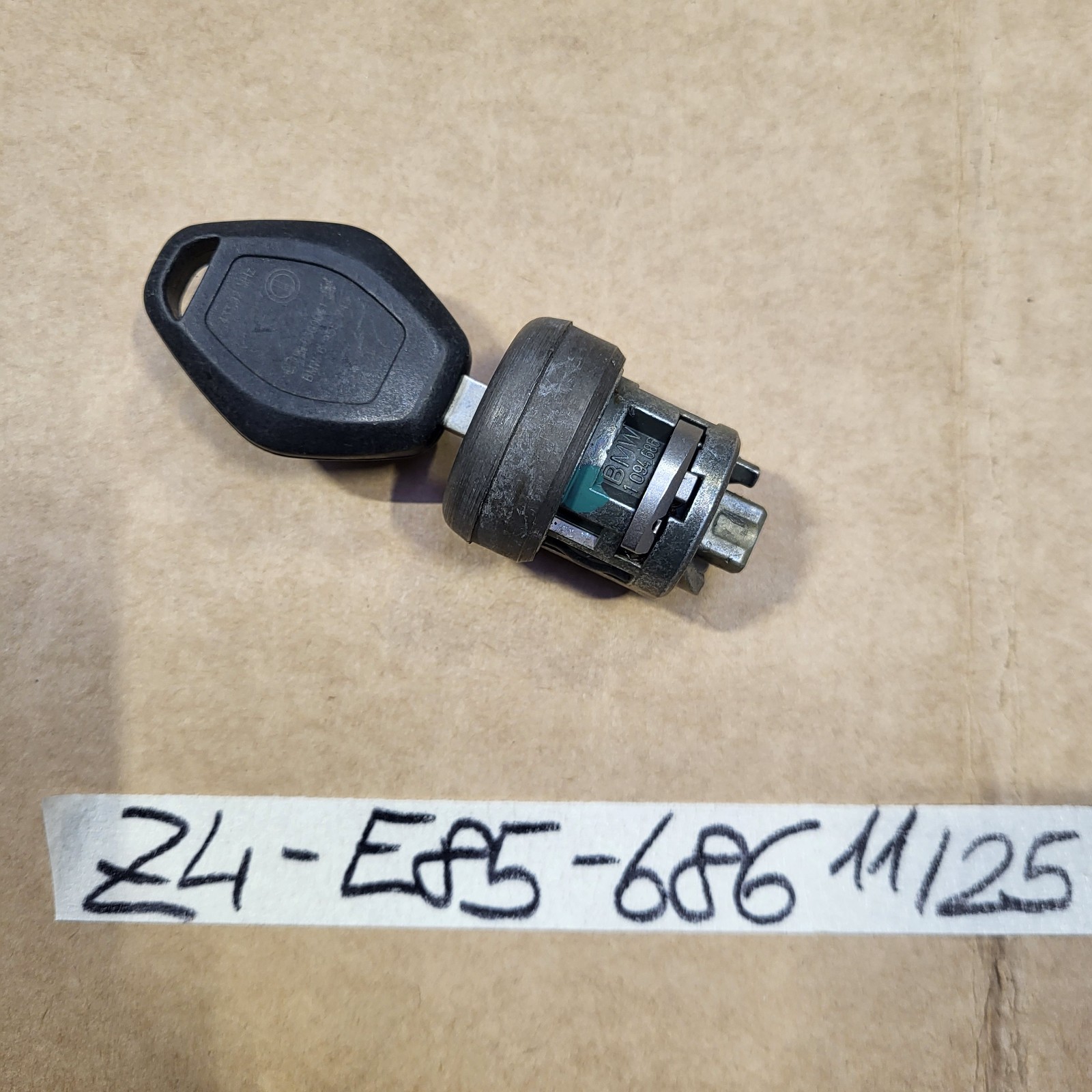 BMW Z4 E85 Schließung Zündschloss Tür Schloss  Zylinder Kofferraum Schloss – Bild 6