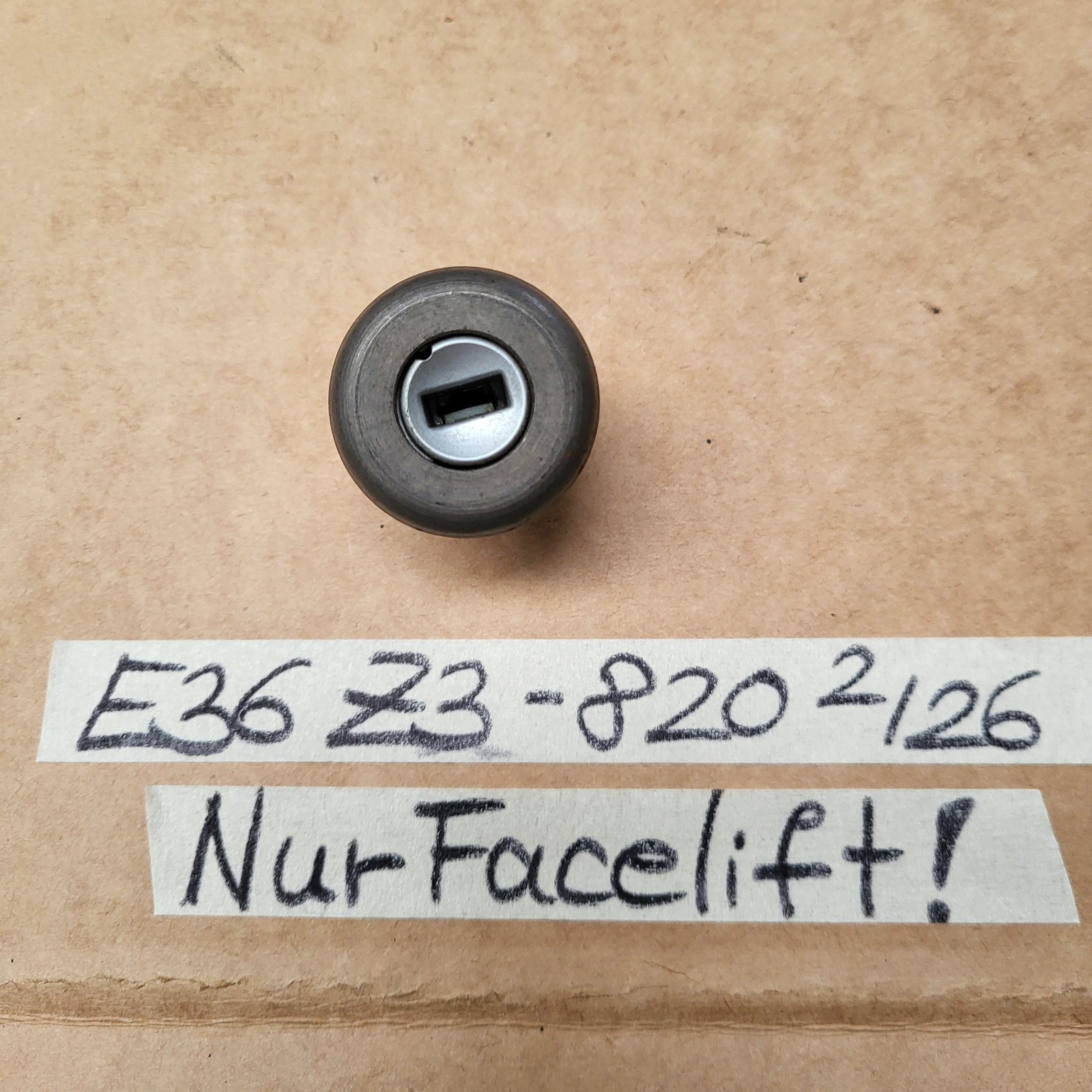 BMW Z3 Roadster Zündschloss Schließzylinder 1095820  Tür Schloss +  Schlüssel – Bild 5