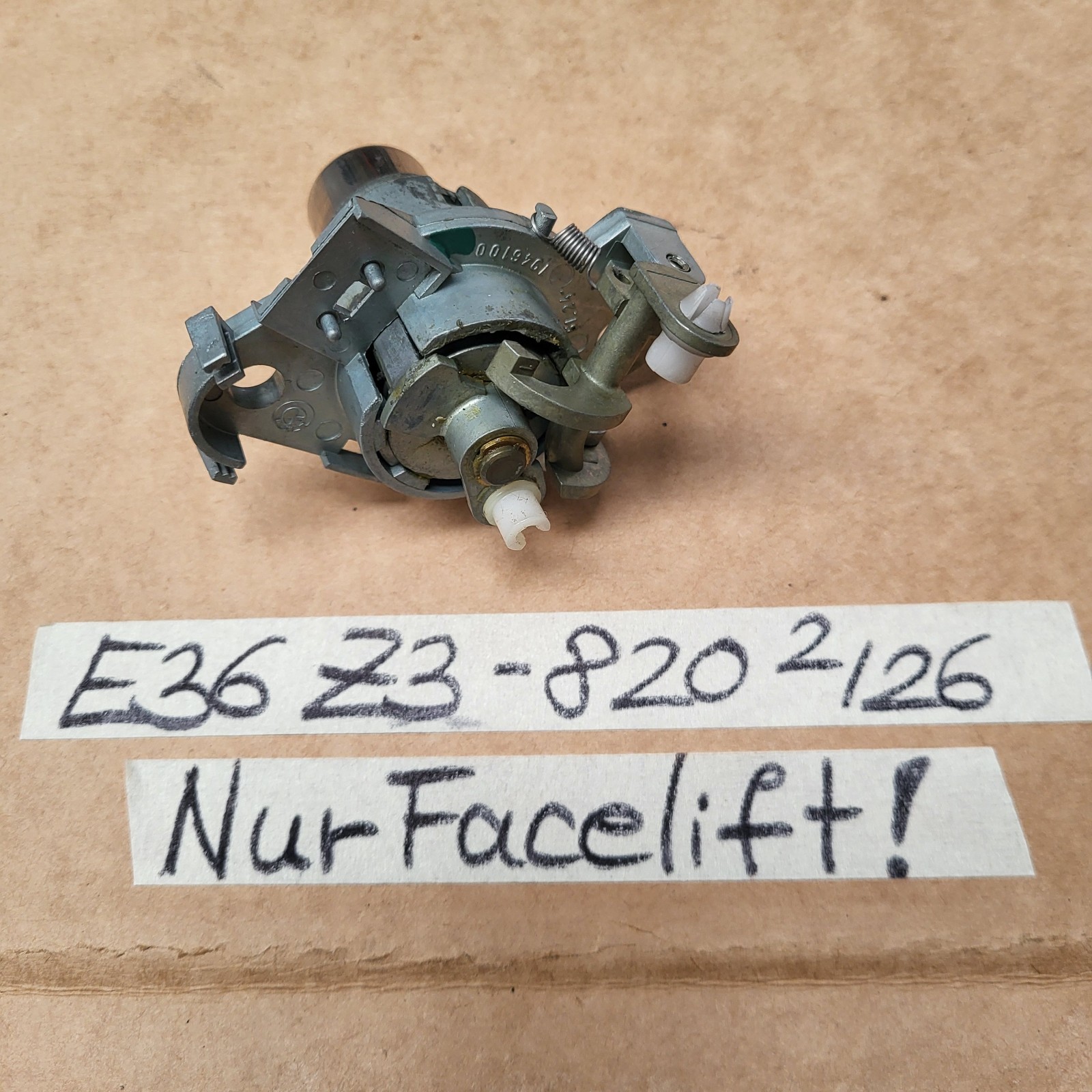 BMW Z3 Roadster Zündschloss Schließzylinder 1095820  Tür Schloss +  Schlüssel – Bild 9