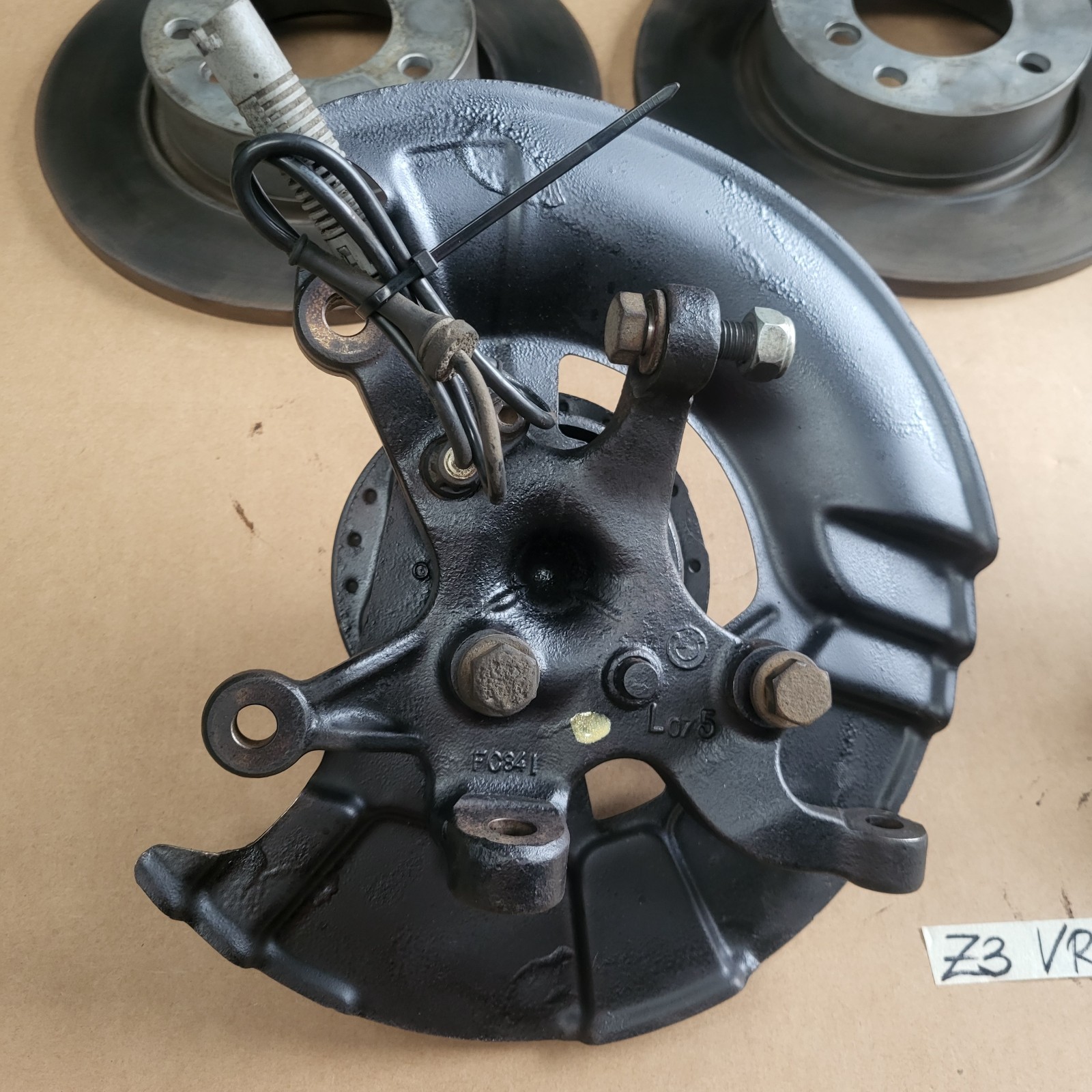 orig. BMW Z3 Radlager Radnabe Bremssattel Beläge Bremsscheibe VORNE RECHTS LINKS