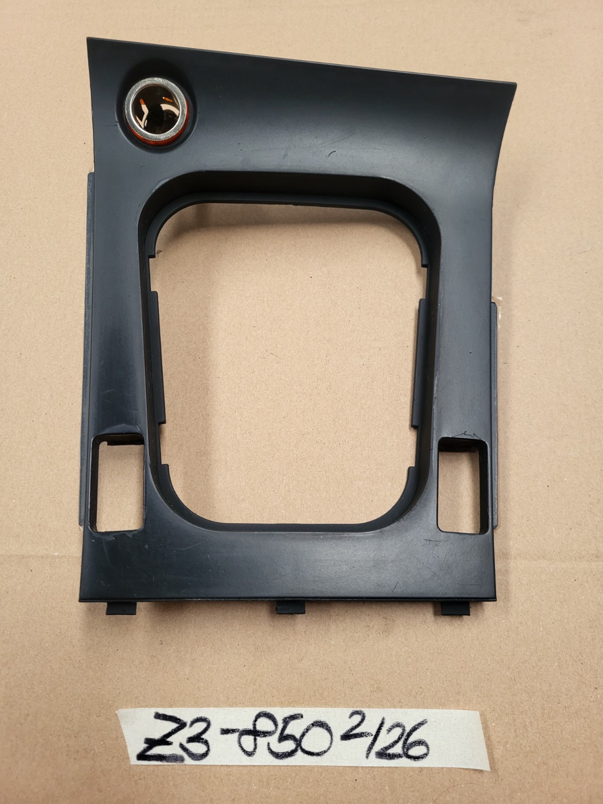 BMW Z3 Mittelkonsole Blende schwarz Verkleidung Schaltsack  8398850 Zigaretten A