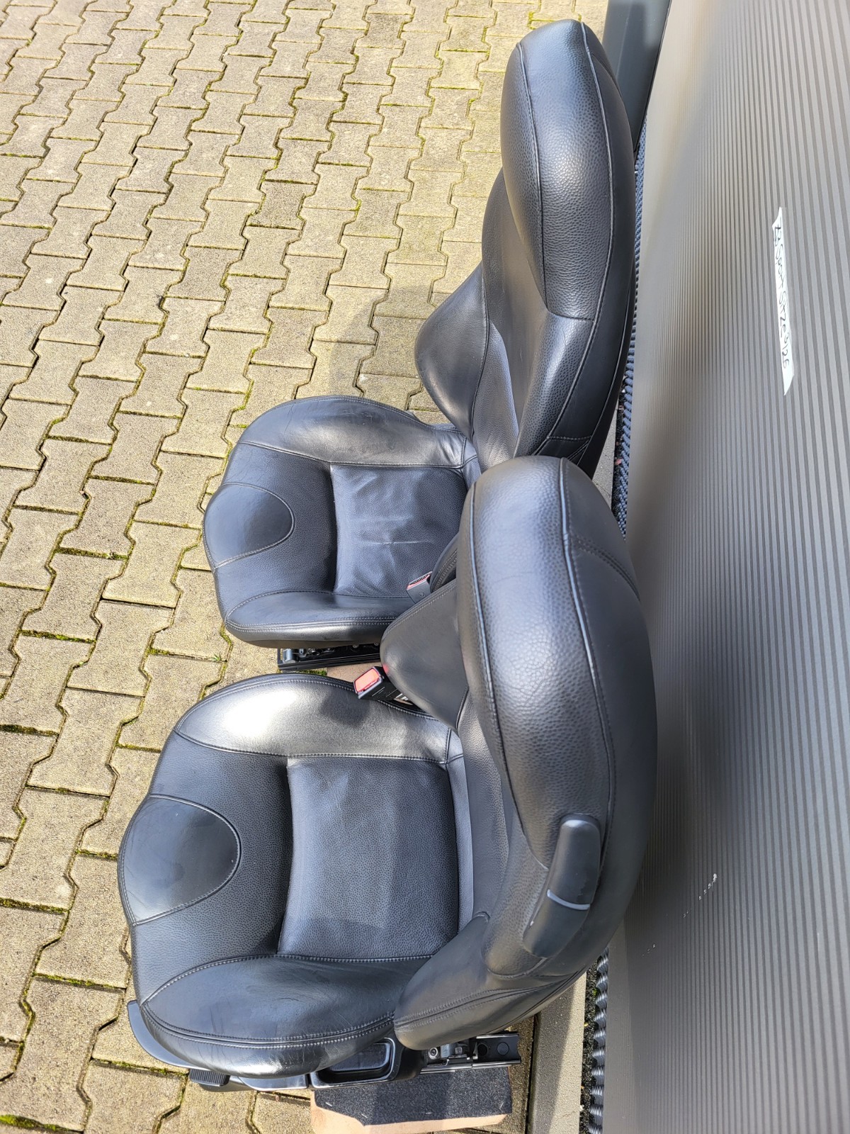 BMW Z3 Roadster Fahrer Beifahrer Sport Sitz Leder schwarz Sitzheizung ABHOLUNG