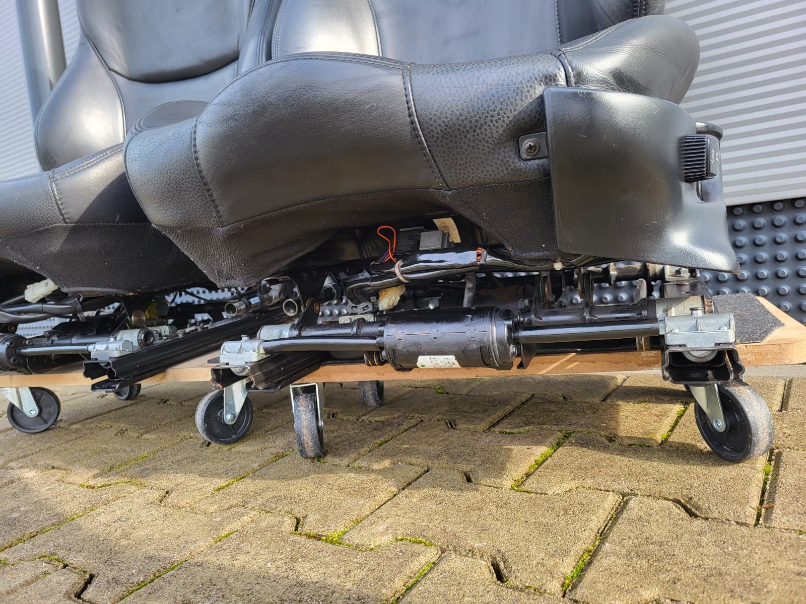 BMW Z3 Roadster Fahrer Beifahrer Sport Sitz Leder schwarz Sitzheizung ABHOLUNG