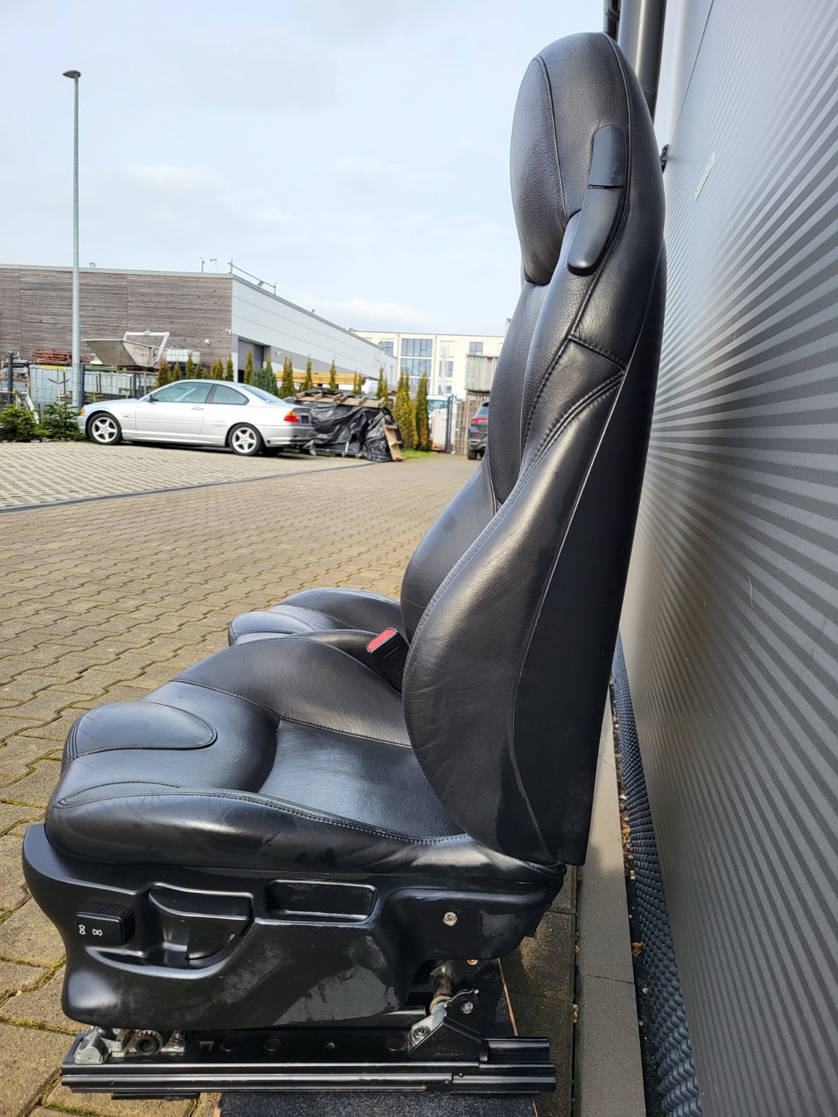 BMW Z3 Roadster Fahrer Beifahrer Sport Sitz Leder schwarz Sitzheizung ABHOLUNG