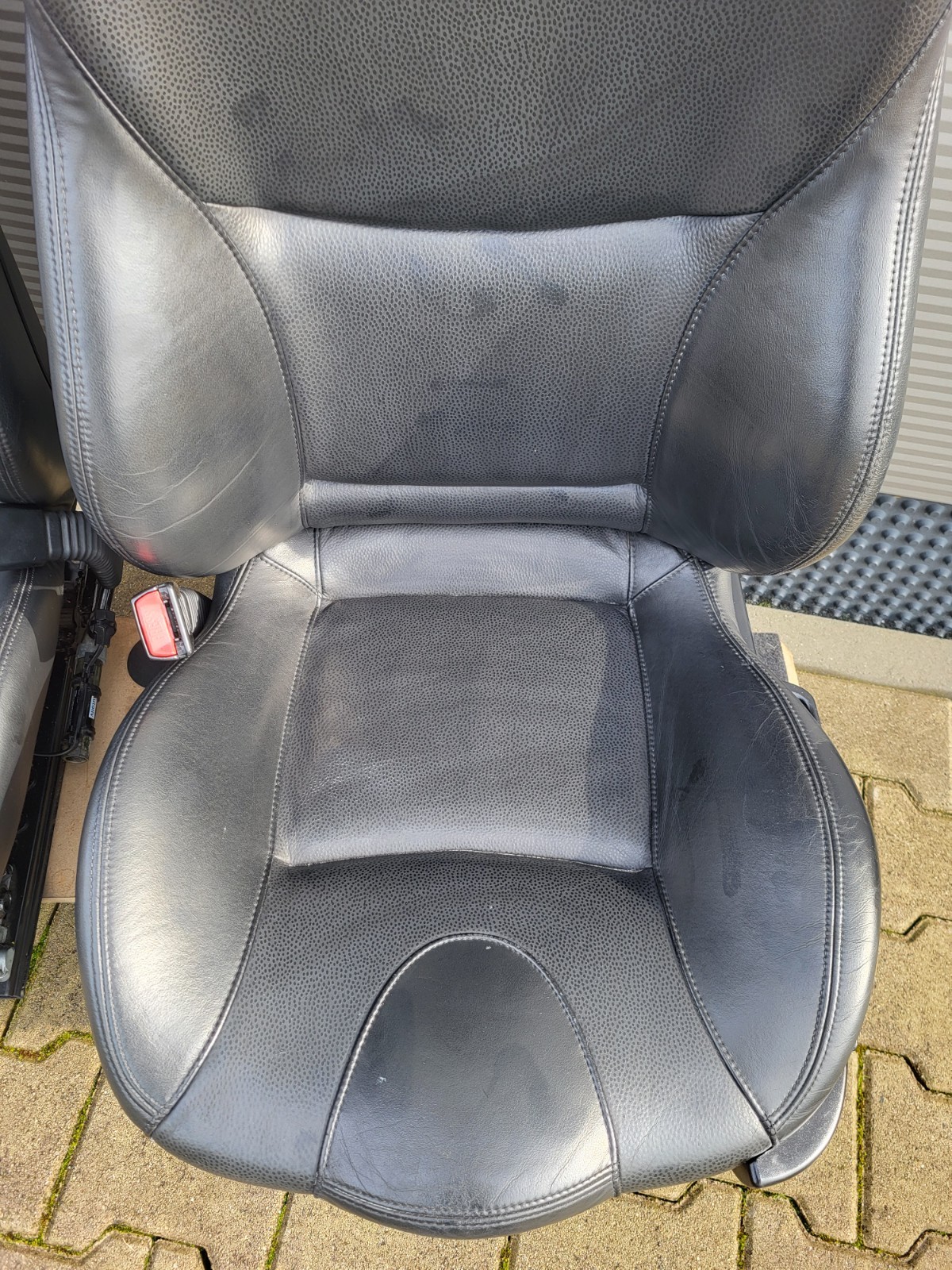 BMW Z3 Roadster Fahrer Beifahrer Sport Sitz Leder schwarz Sitzheizung ABHOLUNG