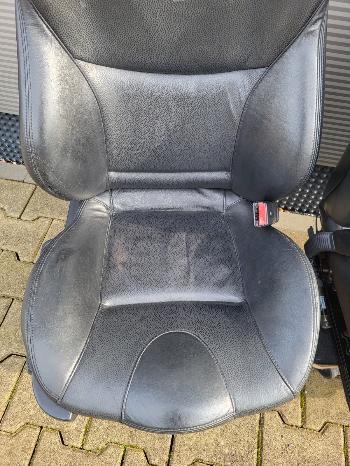 BMW Z3 Roadster Fahrer Beifahrer Sport Sitz Leder schwarz Sitzheizung ABHOLUNG