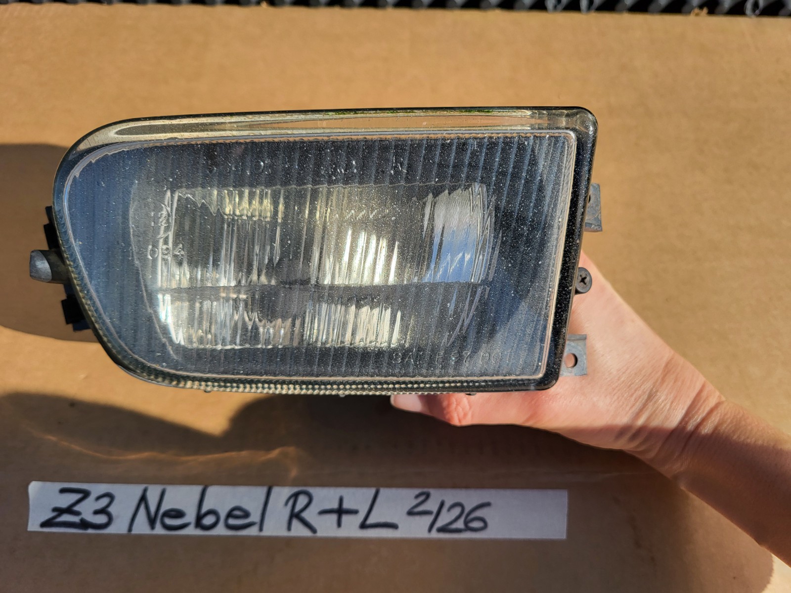 original BMW Z3 Nebel Scheinwerfer  Nebel Lampe Birne Abdeckung RECHTS LINKS