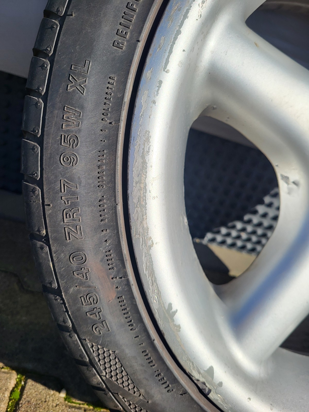 EINE BMW E36 Z3 E46 Z4 Alufelge 8,5 J x 17 Zoll 1092608 + Reifen 225/40 ABHOLUNG – Bild 4