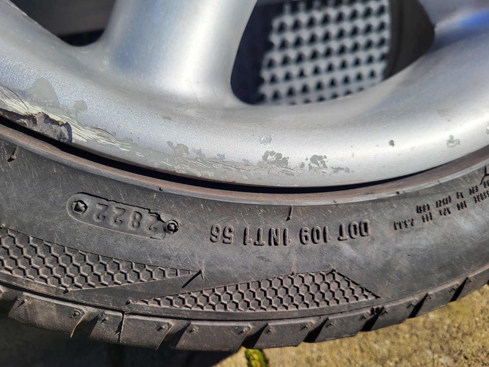 EINE BMW E36 Z3 E46 Z4 Alufelge 8,5 J x 17 Zoll 1092608 + Reifen 225/40 ABHOLUNG – Bild 5