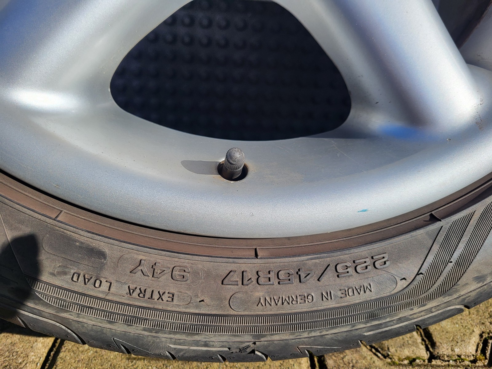 EINE BMW E36 Z3 E46 Z4 Alufelge 7,5 J x 17 Zoll 1182732 + Reifen 225/45 ABHOLUNG – Bild 6