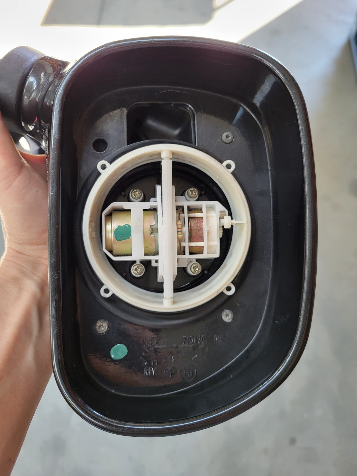 BMW Z3 Roadster + Coupe Seiten Außen Spiegel Glas Motor RECHTS Schwarz Metallic – Bild 8