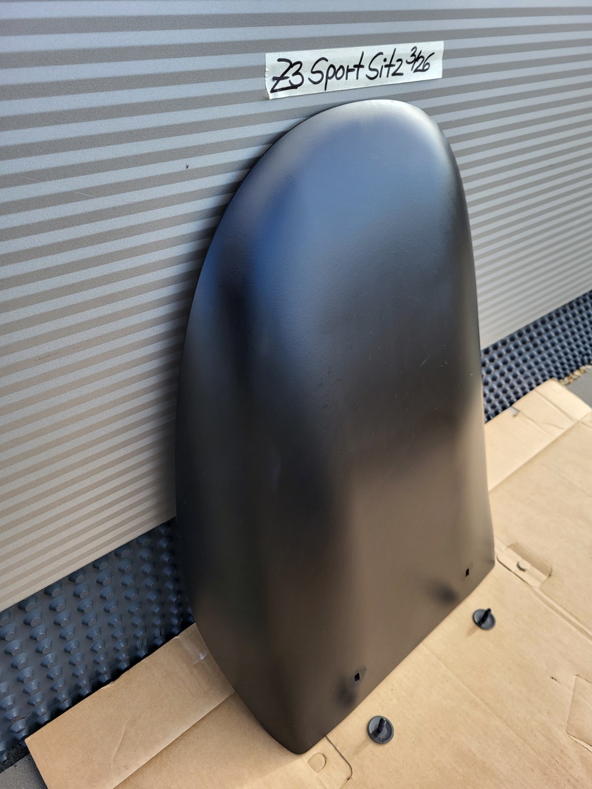 BMW Z3 Roadster + Coupe Fahrer Sport Sitz Schale hinten Rückenlehne Verkleidung