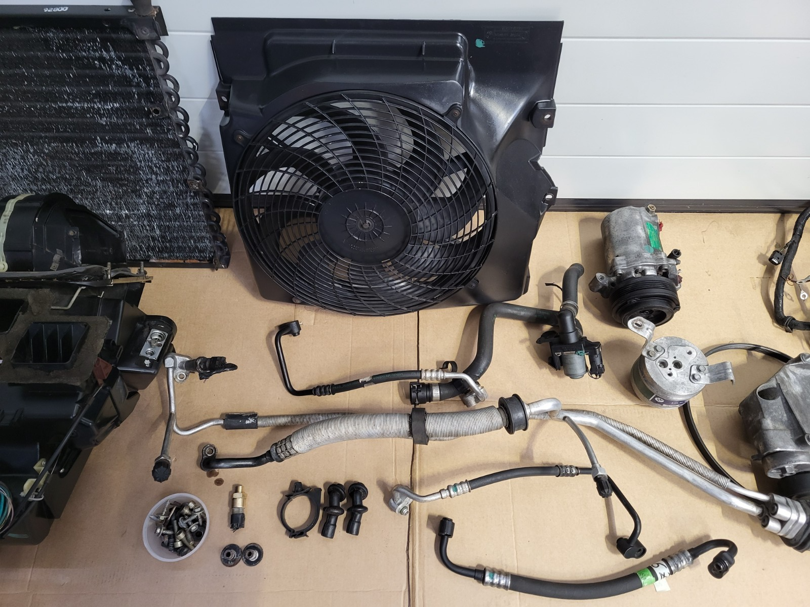 BMW Z3 Roadster Klimaanlage komplett zu nachrüsten Klima Kasten Leitung ABHOLUNG