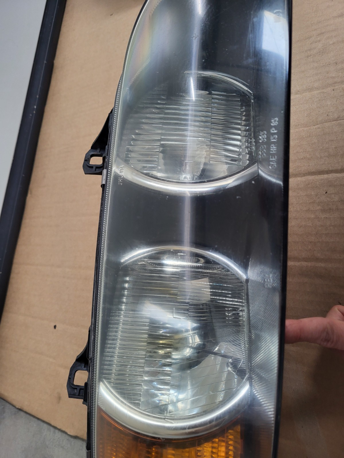 Front Scheinwerfer BMW Z3 english headlight Blinker Glas gelb RHD  RECHTS  LINKS