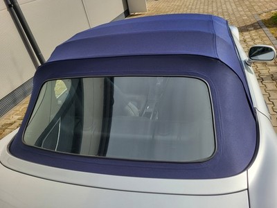 BMW Z3 Roadster Verdeck Stoff Dach blau mit Gestänge + Rahmen ABHOLUNG