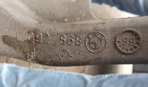 BMW 5er E39 Vorderachsträger 1092867 Achskörper VORNE 1092868 Aluminium ABHOLUNG – Bild 2