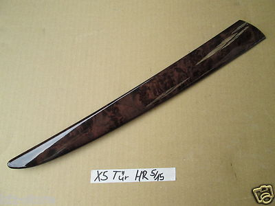 BMW X5 E53 Tür Leiste Holz / Interieur Zierleiste Edelholz HINTEN RECHTS – Bild 1