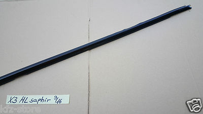 BMW X3 E83 Tür Leiste HINTEN LINKS Schaftleiste saphir schwarz – Bild 3