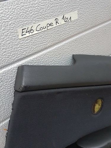 BMW E46 Coupe Innen Seiten Verkleidung hinten rechts 8224116 links 8224115 – Bild 4